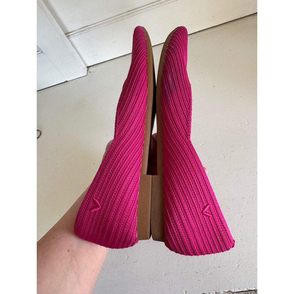 Vivaia hot pink Ari pointed toe flats size 40 (their US 9) - Picture 7 of 12